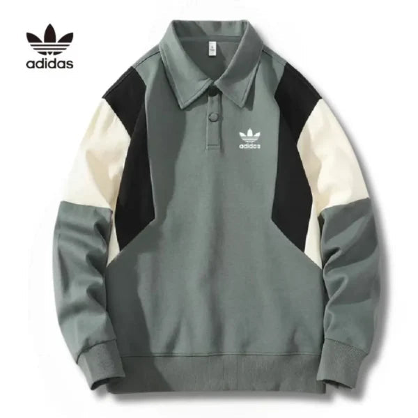 AD™ Colorblock Polo Sweatshirt