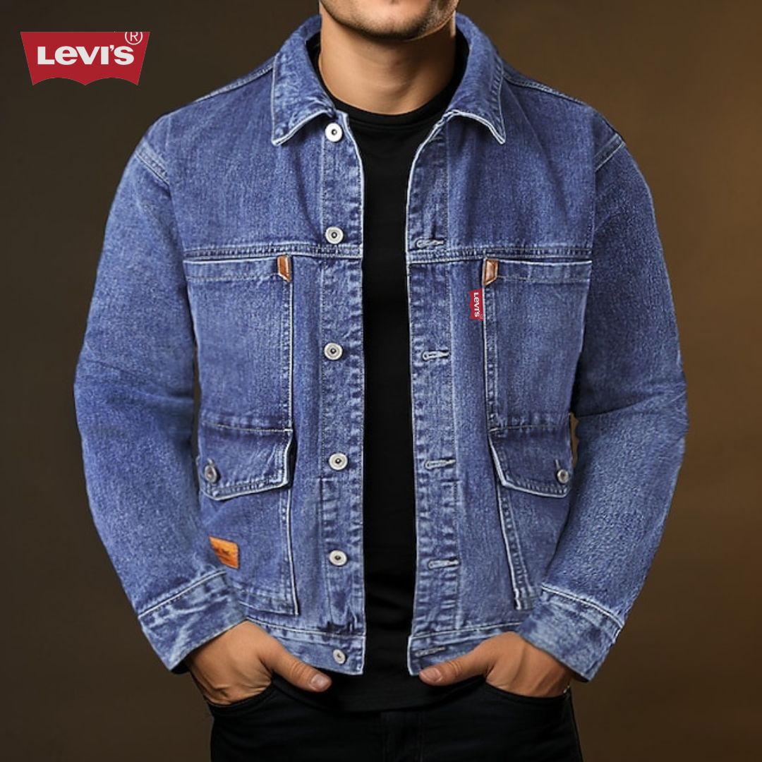 LV™ Men’s Trucker Denim Jacket