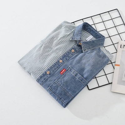 LV™ Striped Denim Shirt