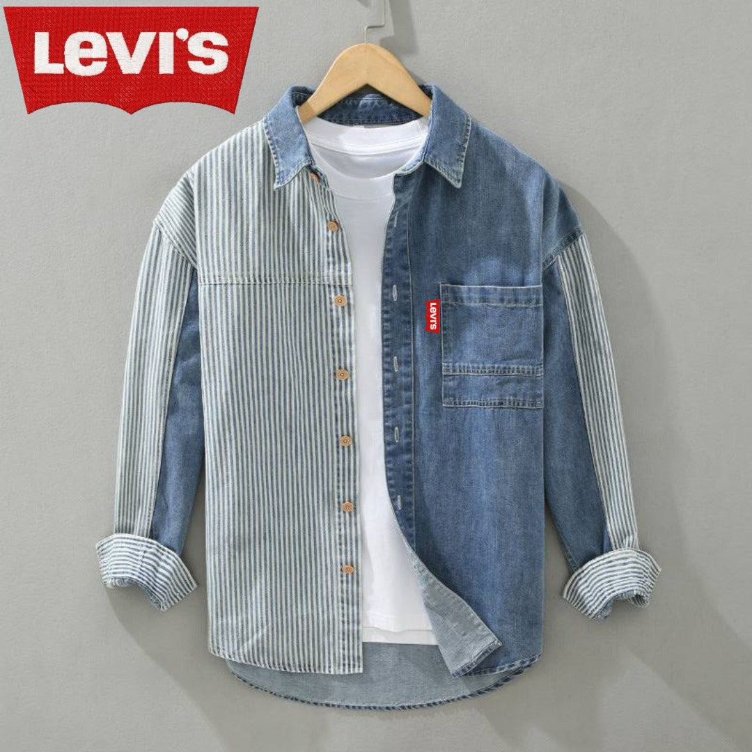 LV™ Striped Denim Shirt