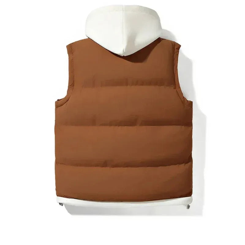 LC™ Sleeveless Quilted Vest with Hood