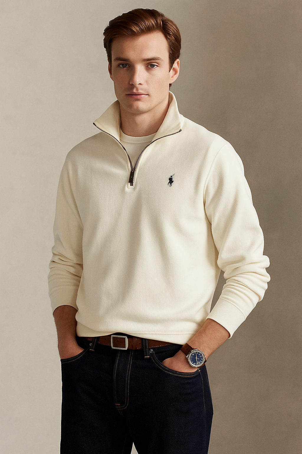 ᏒⅬ™ Men’s Premium Quarter-Zip Pullover
